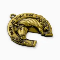 Подкова "Новогодняя", 3.5 см, микс 4 шт.