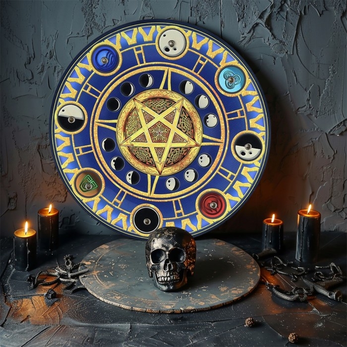 Спиритическая доска Спиритическая доска "4 стихии", d=27см