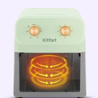 Аэрогриль электрический КТ-2262 - 6 л - 1700 Вт