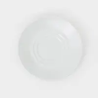 Чайная пара &laquo;Бельё&raquo;, 2 предмета: чашка 280 мл, блюдце, фарфор, белая