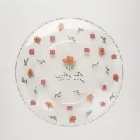 Тарелка стеклянная &laquo;Все цветы для тебя&raquo;, 19.6 см