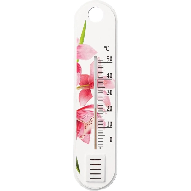 Термометр комнатный Цветок в блистере П-1 (ПТ000001558)