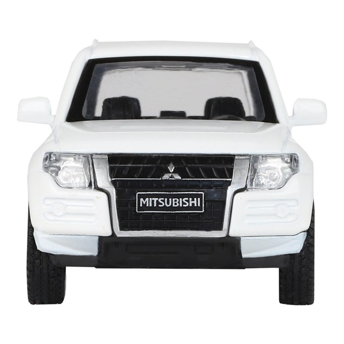 Машина металлическая Mitsubishi Pajero 4WD Turbo 1:43, инерция, открываются двери, цвет белый Машина металлическая Mitsubishi Pajero 4WD Turbo 1:43, инерция, открываются двери, цвет белый