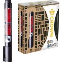 Маркер перманентный Crown Multi Marker&nbsp;5 мм скошенный черный