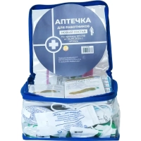 Аптечка первой помощи работникам пр.№262н, сумка ПВХ