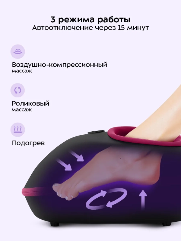 Массажер для ног электрический КТ- 5949 - 60 Вт Массажер для ног электрический КТ- 5949 - 60 Вт