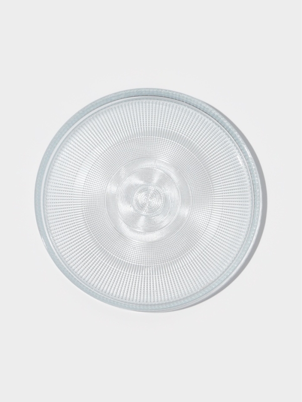 Тарелка обеденная "Spica" 21 см, цвет прозрачный