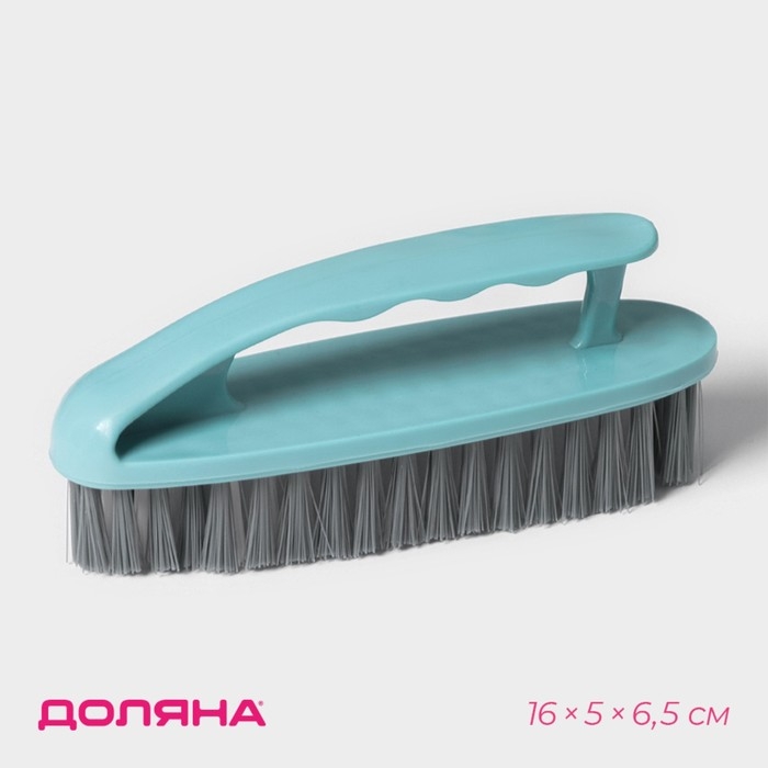 Щётка - утюжок Доляна «Дельта», цельная ручка, 16×5×6,5 см, цвет МИКС Щётка - утюжок Доляна «Дельта», цельная ручка, 16×5×6,5 см, цвет МИКС