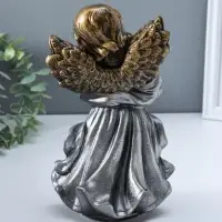 Фигура "Ангел в платье" бронза 25х15х15 см