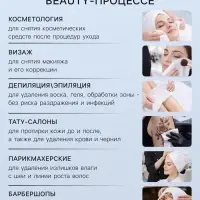 Полотенца одноразовые в сложении, 35&times;70 см, белые, спанлейс, 50 штук