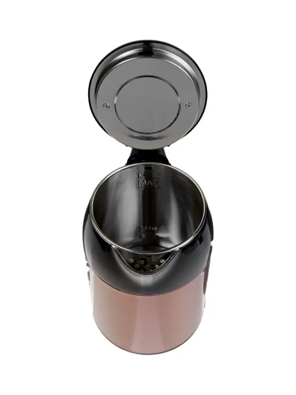 Чайник электрический Sakura SA-2168MGL, металл, 1.8 л, черно-коричневый