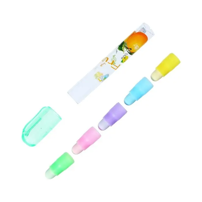 Ластик фигурный Карандаш выдвижной, МИКС