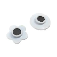 Доска магнитная двухсторонняя, под маркер и мел на подставках (мел, маркер, магниты), МИКС