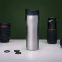 Термостакан Shape, серебристый