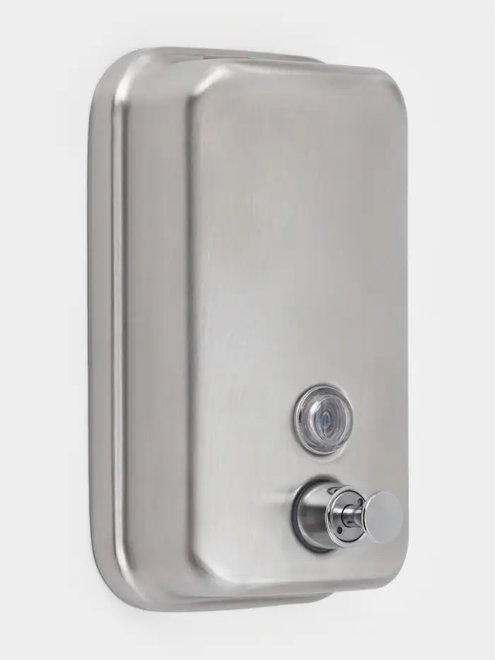 Диспенсер для жидкого мыла Stölz, механический, 800 мл, нержавеющая сталь Диспенсер для жидкого мыла Stölz, механический, 800 мл, нержавеющая сталь