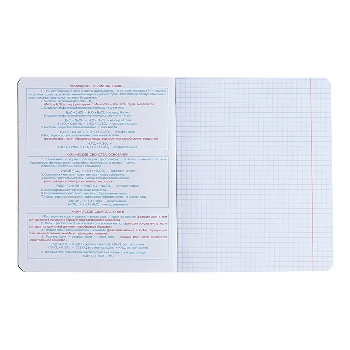 Тетрадь предметная Тетрадь предметная "Мир будущего", 48 листов в клетку,"Химия", мелованный картон, металлизированная краска, блок офсет