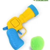 Игрушка-пистолет для кошек, 20 шариков