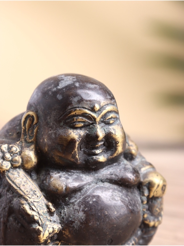 Сувенир бронза Сувенир бронза "Хотэй" 7х7х8 см