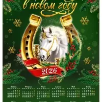 Календарь 2026 «Удачи в новом году», А2
