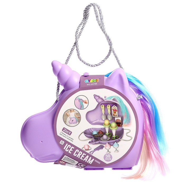 Игровой набор «Лавка мороженого» в сумочке Игровой набор «Лавка мороженого» в сумочке