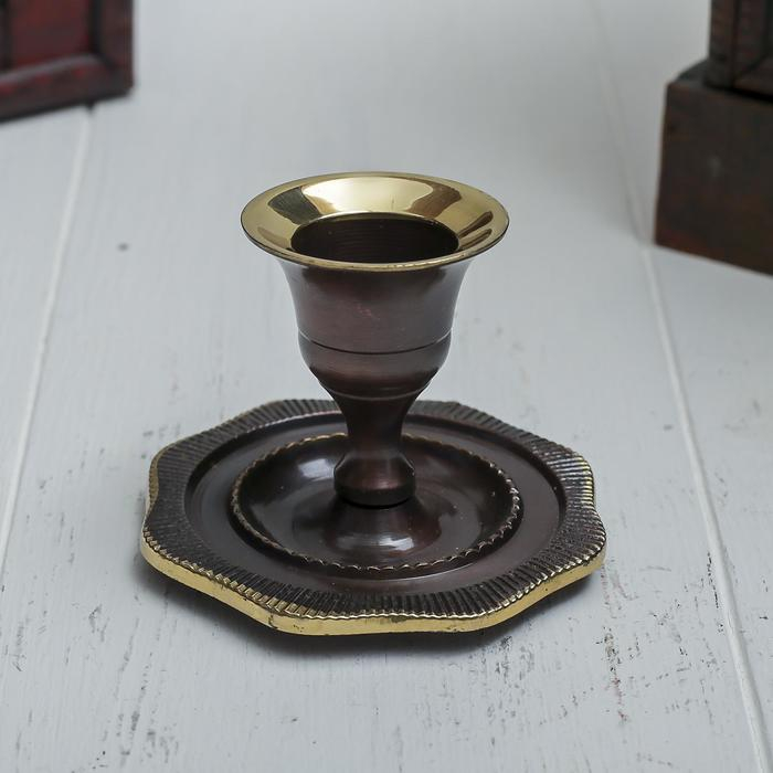 Подсвечник на 1 свечу Подсвечник на 1 свечу "Видья" 6х7х7 см