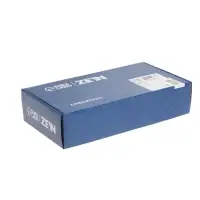 Смеситель для кухни ZEIN Z2110, однорычажный, гибкий излив, картридж 40 мм, белый/хром