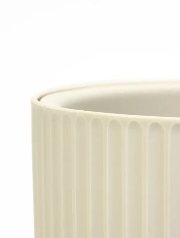 Кашпо со вставкой 7,8 л d28 см h25,5 см РАМОНА белый