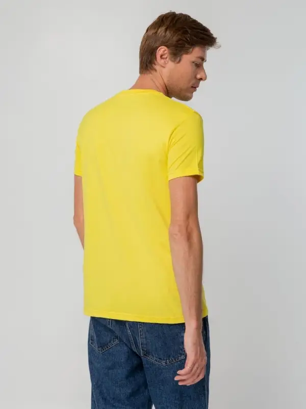 Футболка унисекс T-bolka 140, желтая, размер S Футболка унисекс T-bolka 140, желтая, размер S