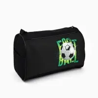 Сумка спортивная &laquo;Футбол&raquo;, 40&times;21&times;24 см, чёрная