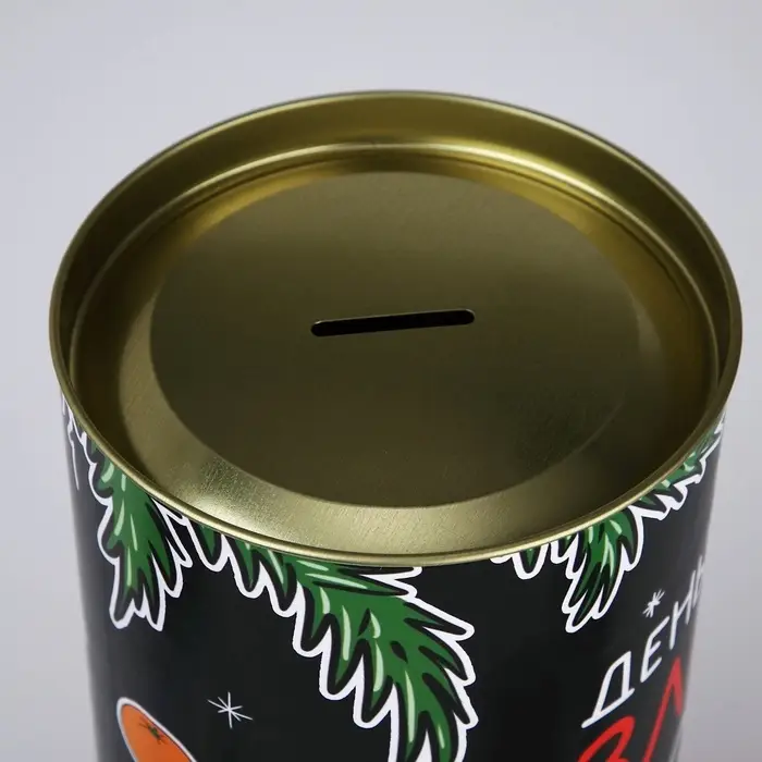 Копилка новогодняя, XXL, 20&times;12.2 см &laquo;Деньги зло&raquo;