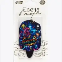 Свеча для торта 67, 4.5&times;6.5&times;0.5