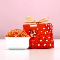 Соль для ванны I love you, 150 г, аромат сливочного пломбира, Чистое счастье