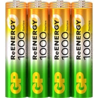 Аккумулятор GP GP100AAAHC-B12/100AAAHCRGY-B12 /312 ААА 1000(min950mAh)12шт