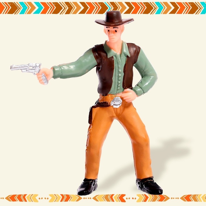 Набор фигурок «Ковбои», 6 шт. Набор фигурок «Ковбои», 6 шт.