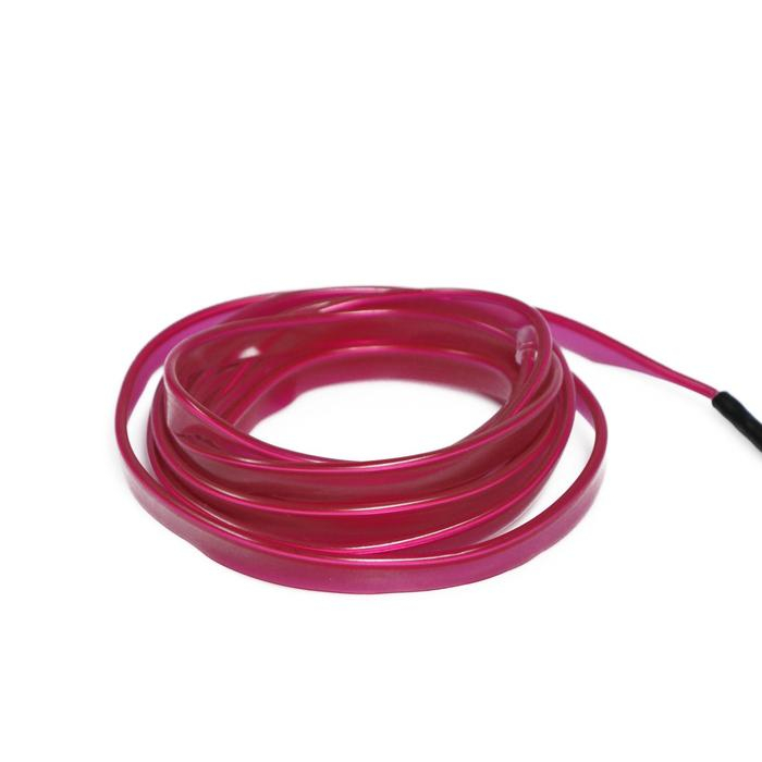 Неоновая нить Cartage для подсветки салона, адаптер питания 12 В, 5 м, фиолетовый Неоновая нить Cartage для подсветки салона, адаптер питания 12 В, 5 м, фиолетовый