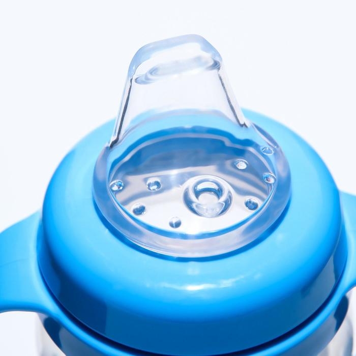 Поильник - непроливайка детский с мягким носиком «Фрукты», 270 мл., с ручками, цвет МИКС Поильник - непроливайка детский с мягким носиком «Фрукты», 270 мл., с ручками, цвет МИКС