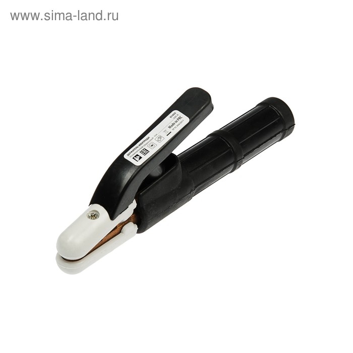 Держатель электродов  Держатель электродов "Сибртех" 91455, 500 А, d=10 мм, рукоятка 170 мм, сечение 50-95 мм2