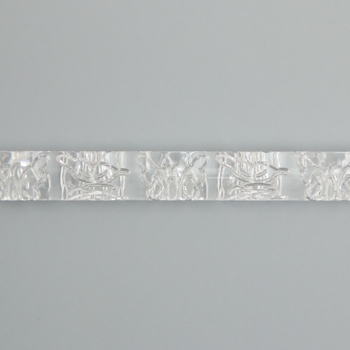 Скалка для творчества акрил  Скалка для творчества акрил "Бабочка" 16х1 см