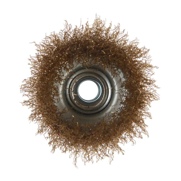 Щетка металлическая для УШМ ЛОМ,  Щетка металлическая для УШМ ЛОМ, "чашка", М14, 75 мм