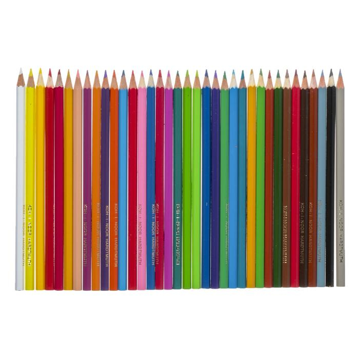 Карандаши 36 цветов Koh-I-Noor 3655, Карандаши 36 цветов Koh-I-Noor 3655, "Крот", картонная коробка