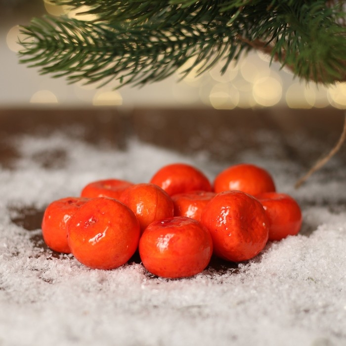 Основа для творчества и декора «Мандарин» набор 10 шт., размер 1 шт: 3,5×3,5×2,5 см Основа для творчества и декора «Мандарин» набор 10 шт., размер 1 шт: 3,5×3,5×2,5 см