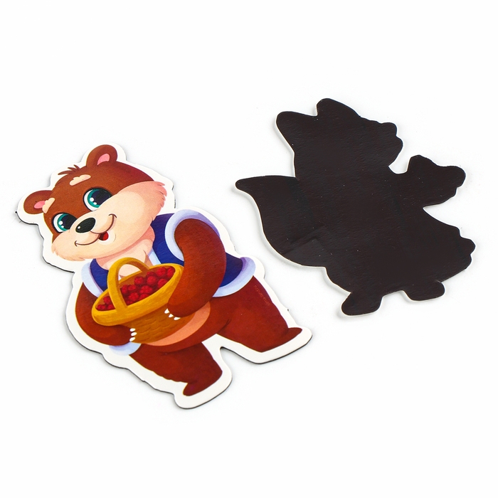 Набор развивающих магнитов. Театр по мотивам русской народной сказки «Колобок» Набор развивающих магнитов. Театр по мотивам русской народной сказки «Колобок»