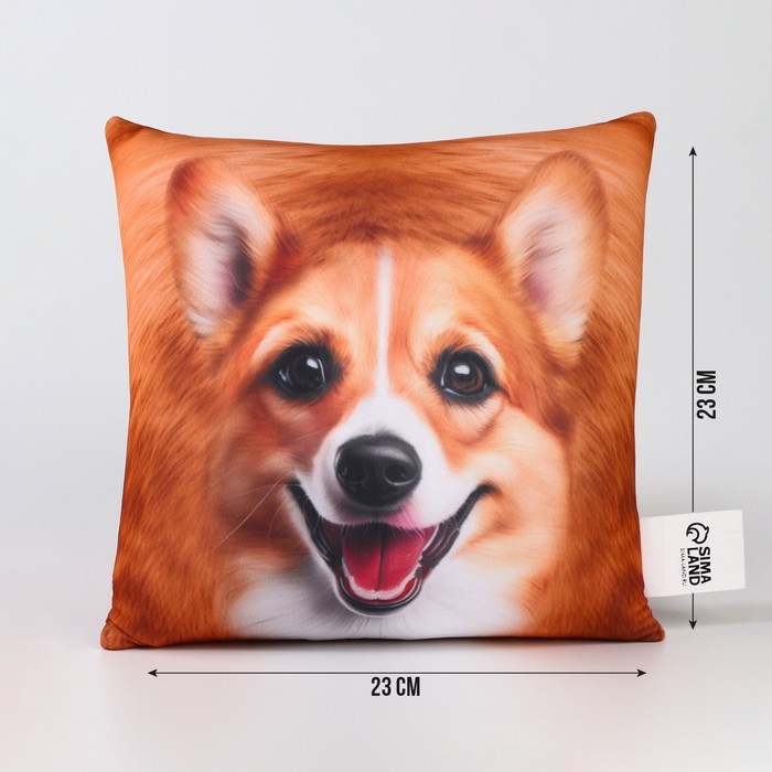Подушка антистресс, собака Подушка антистресс, собака "Корги"