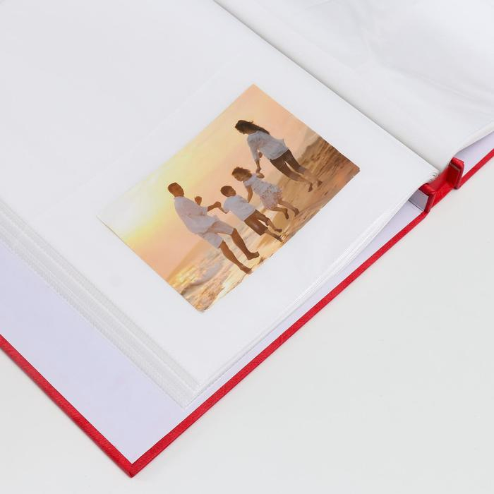 Фотоальбом на 200 фото 15х20 см + 1 ф 10х15 см Фотоальбом на 200 фото 15х20 см + 1 ф 10х15 см "Штрихи" МИКС 33,5х27,5х4 см