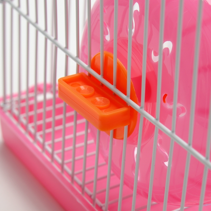 Клетка для грызунов укомплектованная RT-2c, 23 х 16,5 х 20 см, розовая (фасовка 30 шт) Клетка для грызунов укомплектованная RT-2c, 23 х 16,5 х 20 см, розовая (фасовка 30 шт)