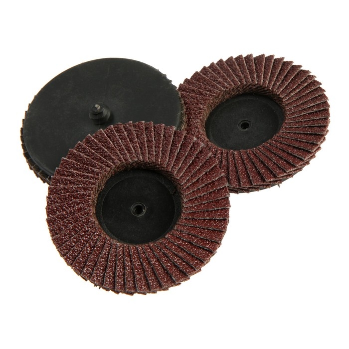 Круг лепестковый торцевой ТУНДРА, для дрели, М8, 75 мм, P40, 3 шт. Круг лепестковый торцевой ТУНДРА, для дрели, М8, 75 мм, P40, 3 шт.