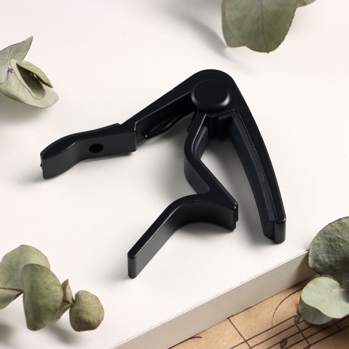 Каподастр для акустической гитары Music Life, черный Каподастр для акустической гитары Music Life, черный