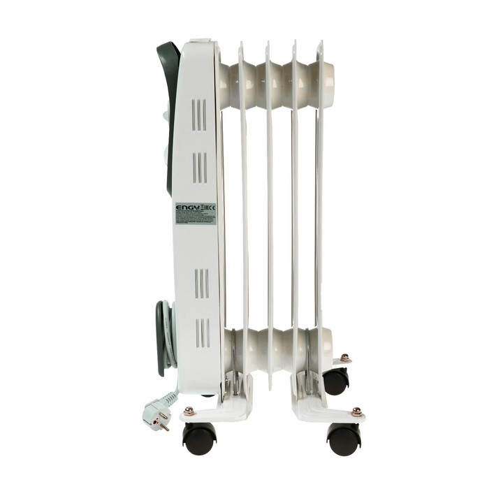 Обогреватель ENGY EN-2205 Modern, масляный, 1000 Вт, 5 секций, белый Обогреватель ENGY EN-2205 Modern, масляный, 1000 Вт, 5 секций, белый