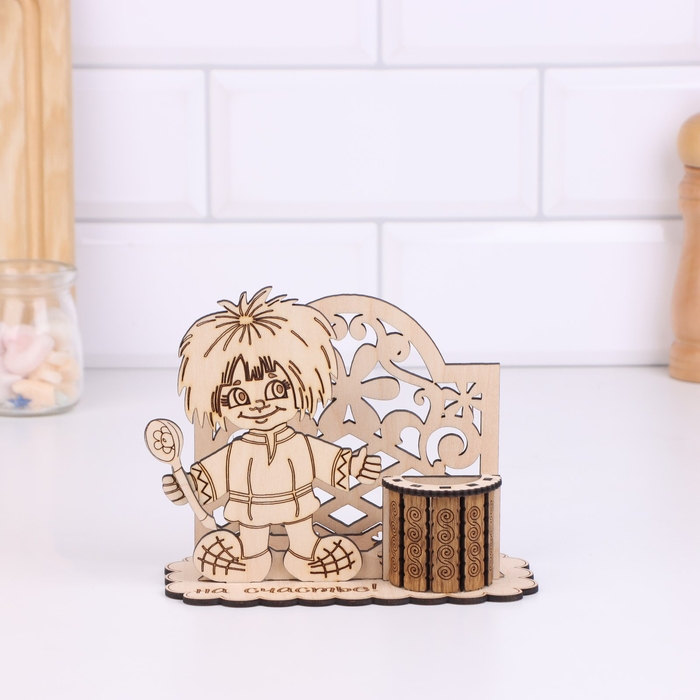 Салфетница с подставкой под зубочистки, 14 х 12 см Салфетница с подставкой под зубочистки, 14 х 12 см