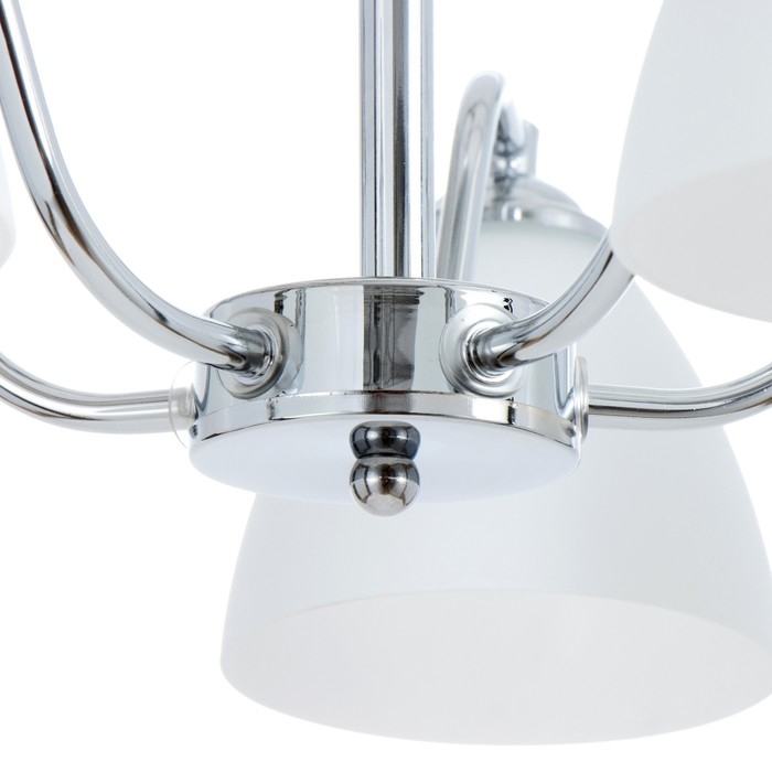 Люстра Люстра "Мирна" 5хЕ27 40т хром 55х55х36 см BayerLux